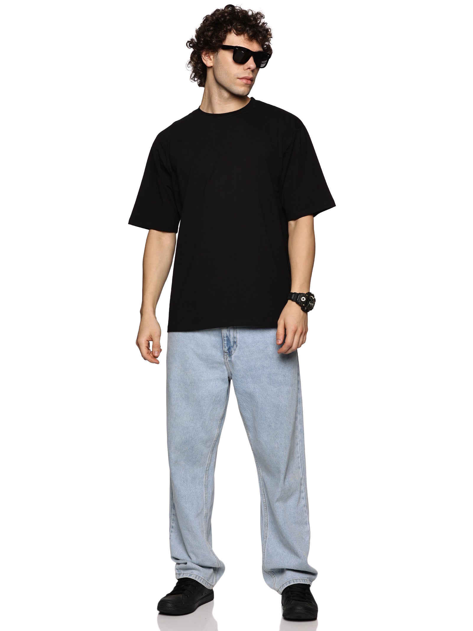 Black Oversized T-Shirt