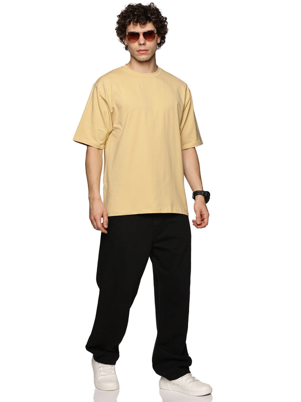Beige (Cream) Oversized T-Shirt